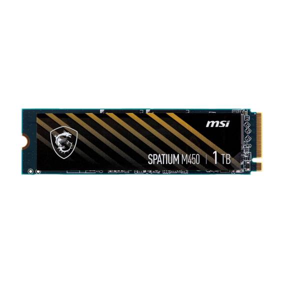 Obrázok pre MSI SPATIUM M450 PCIe 4.0 NVMe M.2 1000GB PCI Express 4.0 3D NAND