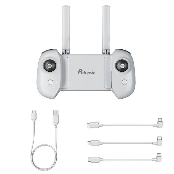 Obrázok pre Drone remote with gimbal and 1 USB charging cable