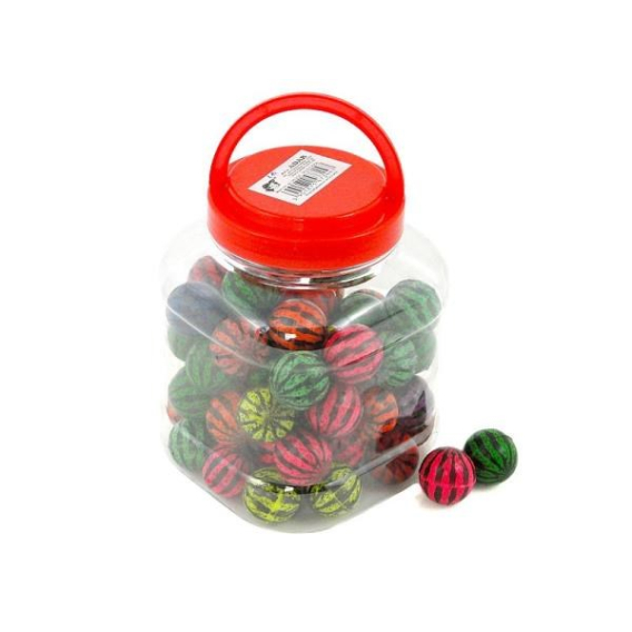 Obrázok pre Ball Rubber Ball Watermelon 3,2cm 3/473447 ADAR p60, mix price for 1 pc