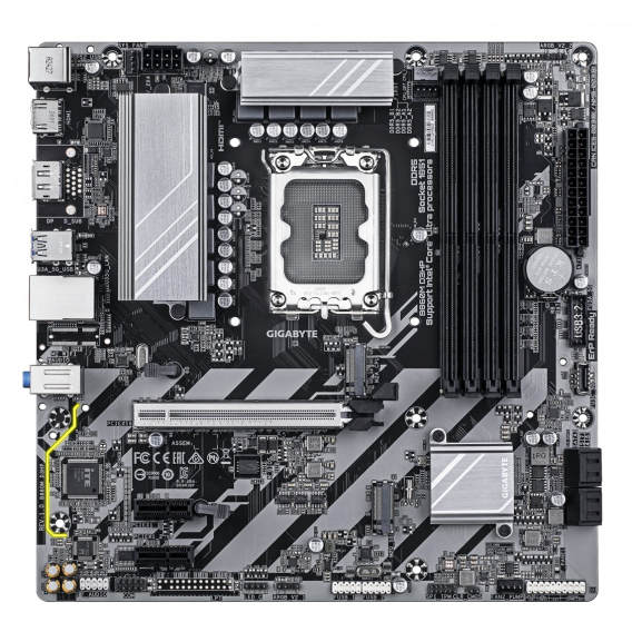 Obrázok pre GIGABYTE B860M D3HP základní deska Intel B860 LGA 1851 (Socket V1) Micro ATX