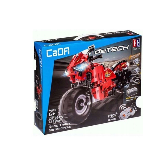 Obrázok pre Cada building blocks RaceTrack MotorC RC C51024W 24900