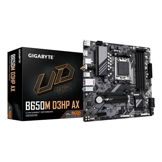 Obrázok pre GIGABYTE B650M D3HP AX základní deska AMD B650 Zásuvka AM5 Micro ATX