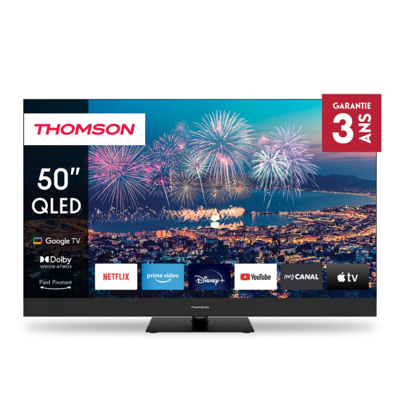 Obrázok pre Thomson 50QG6C14 televizor 127 cm (50") 4K Ultra HD Smart TV Wi-Fi Černá