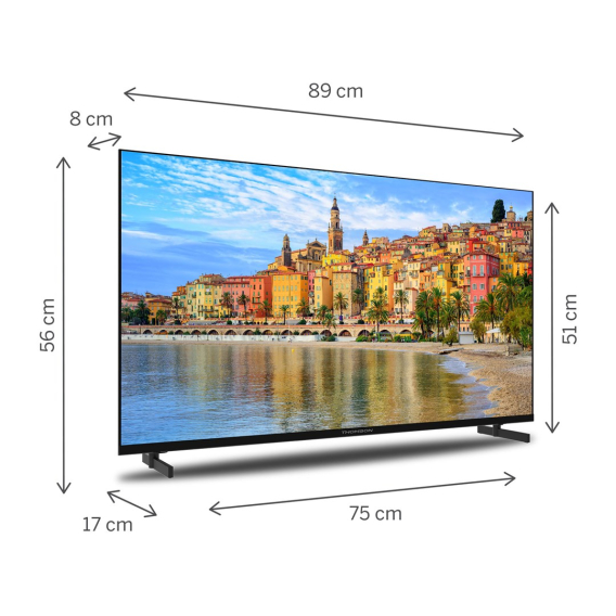 Obrázok pre Thomson G63 Series 40FG2S14 televizor 101,6 cm (40") Full HD Smart TV Wi-Fi Černá