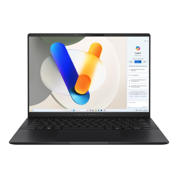 Obrázok pre ASUS Vivobook S 14 S5406SA-PP041W Core Ultra 7 Processor 258V 14.0"3K 120Hz 400nits Glossy 32GB LPDDR5X SSD1TB Intel Arc Graphics WLAN+BT Cam1080 75WHrs Win11 Neutral Black