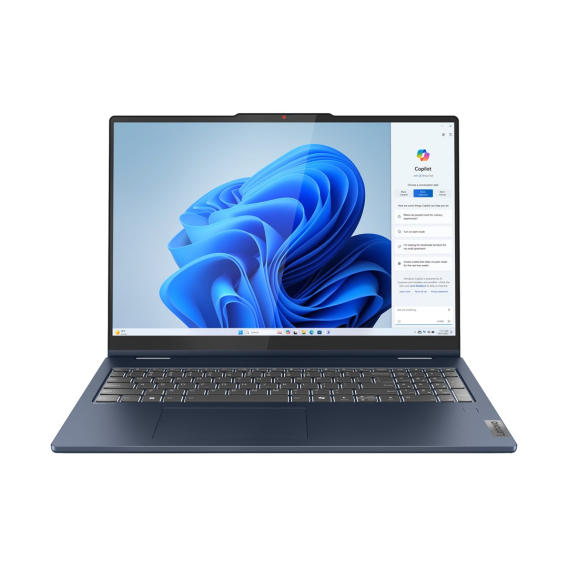 Obrázok pre Lenovo IdeaPad 5 Intel Core 7 150U Hybridní (2v1) 40,6 cm (16") Dotyková obrazovka WUXGA 16 GB LPDDR5x-SDRAM 1 TB SSD Wi-Fi 6 (802.11ax) Windows 11 Home Modrá Nový / Repack