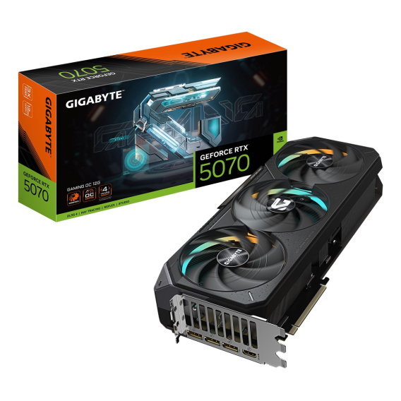 Obrázok pre GIGABYTE GeForce RTX 5070 Ti GAMING OC 16G NVIDIA 16 GB GDDR7