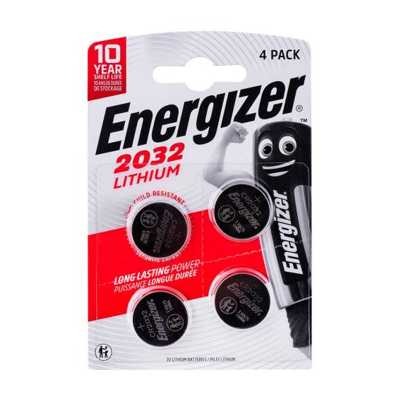 Obrázok pre Energizer CR2032 4 ks 3V speciální baterie Eco