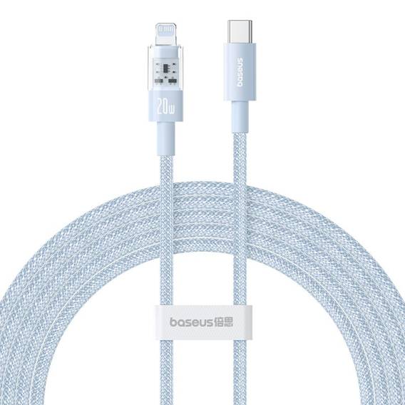 Obrázok pre Baseus Gem Rychlonabíjecí kabel USB-C na iP 2 m 20 W Modrá