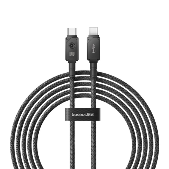 Obrázok pre Baseus Unbreakable Kabel USB C na USB C 2 m 100 W bílá