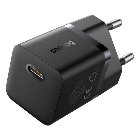 Obrázok pre Baseus P10110909113-01 USB-C GaN5 mini 25W síťová nabíječka Černá
