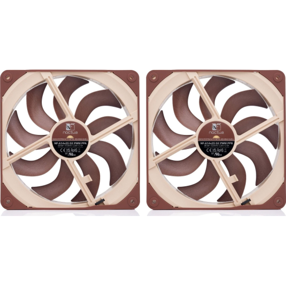 Obrázok pre Ventilátor NOCTUA 140mm NF-A14x25 G2 PWM Sx2 PP