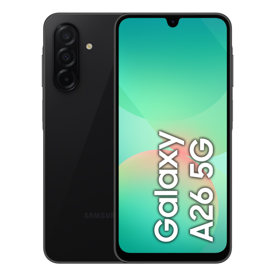 Obrázok pre Samsung Galaxy A26 17 cm (6.7") Hybridní Dual SIM Android 15 5G USB typu C 6 GB 128 GB 5000 mAh Černá