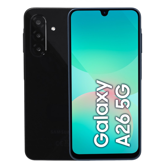 Obrázok pre Samsung Galaxy A26 17 cm (6.7") Hybridní Dual SIM Android 15 5G USB typu C 6 GB 128 GB 5000 mAh Černá