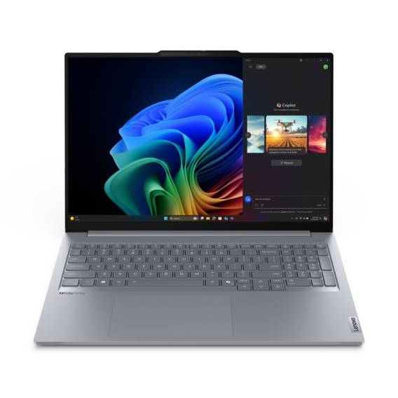 Obrázok pre Lenovo ThinkBook 16 G7 QOY Copilot+ PC Qualcomm Snapdragon X1P-42-100 Laptop 40,6 cm (16") WUXGA 32 GB LPDDR5x-SDRAM 512 GB SSD Wi-Fi 7 (802.11be) Windows 11 Pro Šedá