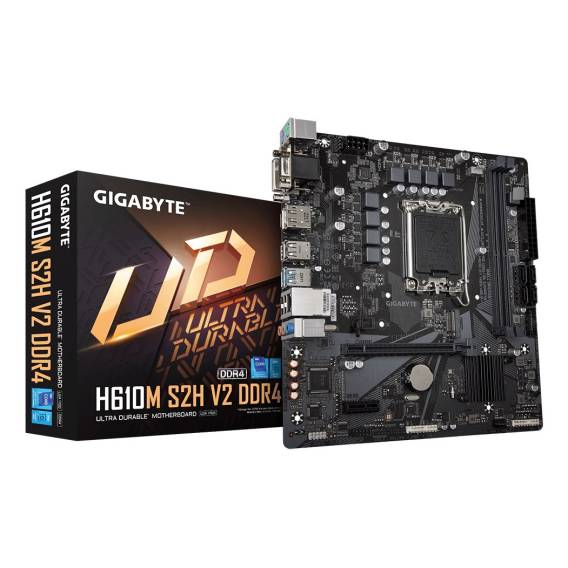Obrázok pre GIGABYTE H610M S2H V2 DDR4 základní deska Intel H610 Express LGA 1700 Micro ATX