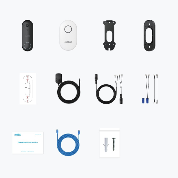 Obrázok pre Reolink P330 Kulka (tvar) Bezpečnostní IP kamera Vnitřní a venkovní 3840 x 2160 px Zeď