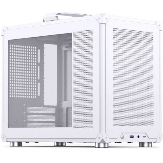 Obrázok pre PC case Jonsbo C6 MAX, Mini, Micro-ATX, Tempered Glass - White