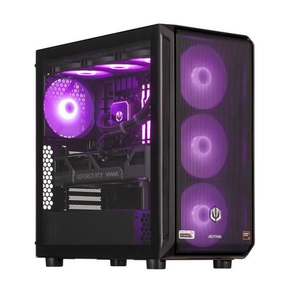 Obrázok pre Actina 5901443414582 PC AMD Ryzen™ 9 9900X 32 GB DDR5-SDRAM 2 TB SSD NVIDIA GeForce RTX 5070 Ti Midi Tower Černá