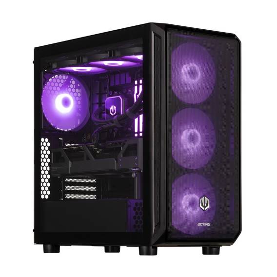Obrázok pre Actina 5901443414759 PC AMD Ryzen™ 9 9900X 32 GB DDR5-SDRAM 2 TB SSD AMD Radeon RX 9070 Midi Tower Černá