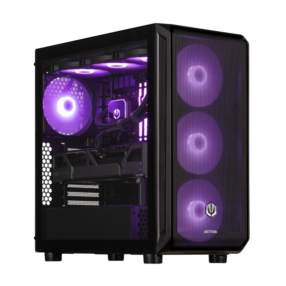 Obrázok pre Actina 5901443415190 PC Intel Core Ultra 7 265F 32 GB DDR5-SDRAM 2 TB SSD NVIDIA GeForce RTX 5080 Midi Tower Černá
