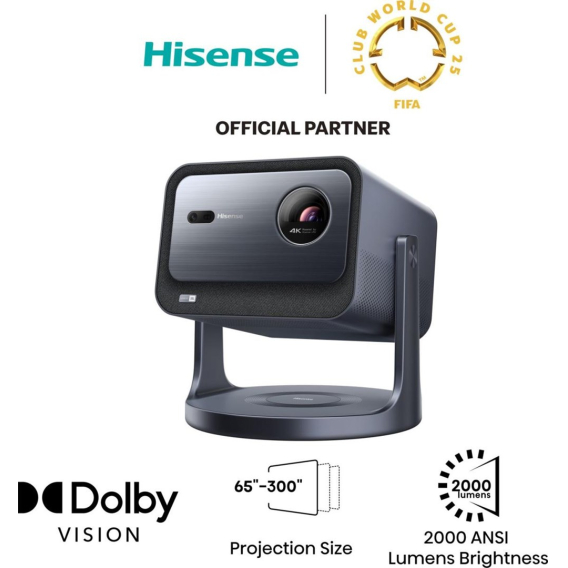 Obrázok pre Hisense C2 2000 ANSI lumen UHD 4K (3840x2160) Šedá