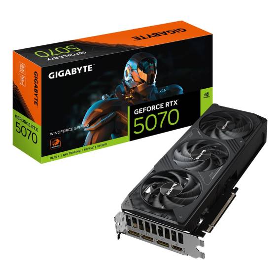 Obrázok pre GIGABYTE GeForce RTX 5070 WINDFORCE SFF 12G NVIDIA 12 GB GDDR7