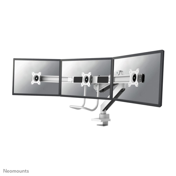 Obrázok pre Neomounts NM-D775DX3WHITE Držák/stojan na monitor 68,6 cm (27") Stůl Bílá