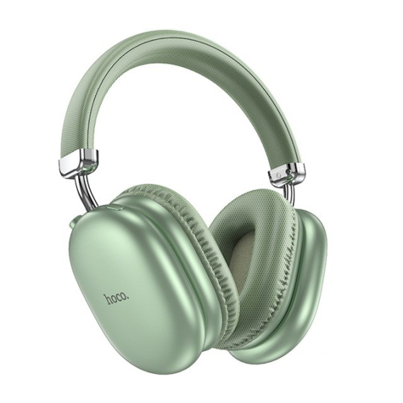 Obrázok pre Hoco W35 Max Joy Bezdrátová náhlavní souprava Bluetooth do uší Zelená