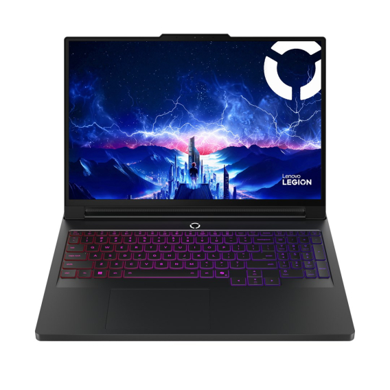 Obrázok pre Lenovo Legion Pro 7 16IAX10H Intel Core Ultra 9 275HX Laptop 40,6 cm (16") WQXGA 64 GB DDR5-SDRAM 1 TB SSD NVIDIA GeForce RTX 5080 Wi-Fi 7 (802.11be) NoOS Černá