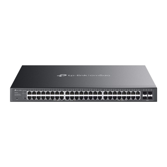 Obrázok pre TP-Link Omada SG2452LP síťový přepínač Řízený L2/L2+ Gigabit Ethernet (10/100/1000) Podpora napájení po Ethernetu (PoE) 1U Černá