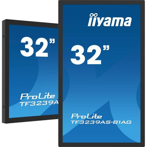 Obrázok pre iiyama TF3239AS-B1AG počítačový monitor 80 cm (31.5") 1920 x 1080 px Full HD LED Dotyková obrazovka Černá