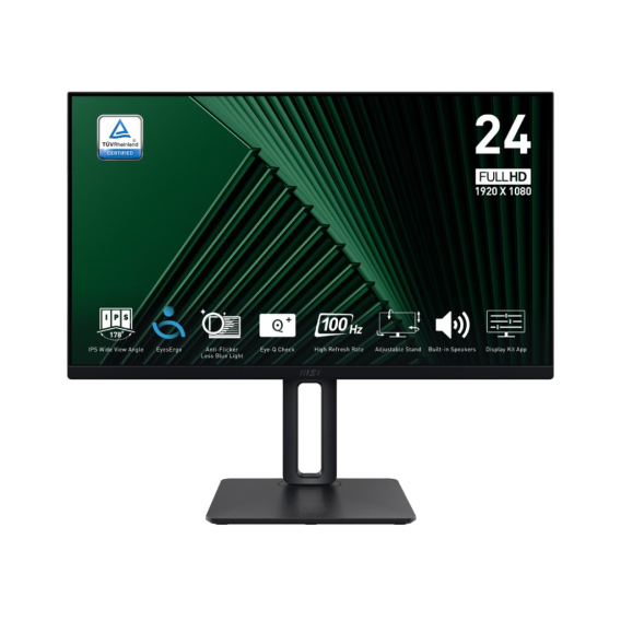 Obrázok pre MSI Pro MP245PG počítačový monitor 60,5 cm (23.8") 1920 x 1080 px Full HD LCD Černá