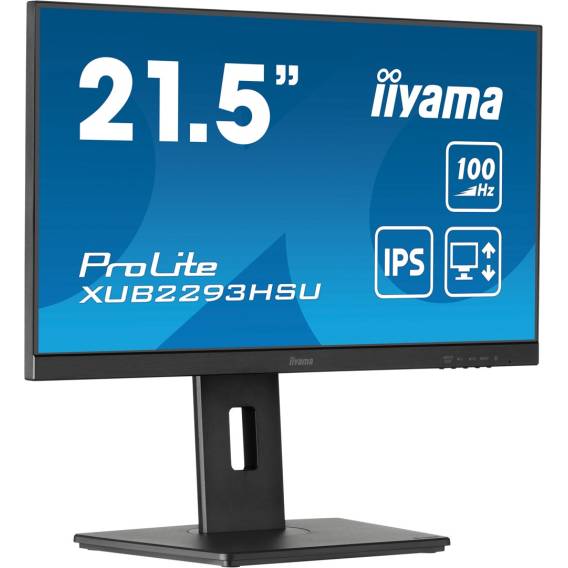 Obrázok pre iiyama ProLite XUB2293HSU-B7 počítačový monitor 54,6 cm (21.5") 1920 x 1080 px Full HD LED Černá