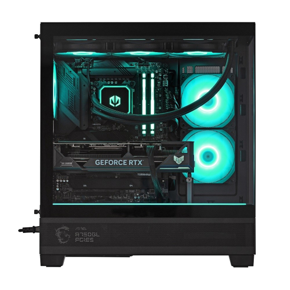 Obrázok pre Actina 5901443416524 PC AMD Ryzen™ 7 9800X3D 32 GB DDR5-SDRAM 2 TB SSD NVIDIA GeForce RTX 5080 Midi Tower Černá