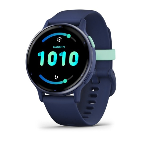 Obrázok pre Garmin Vivoactive 5 3,05 cm (1.2") AMOLED 42 mm Digitální 390 x 390 px Dotyková obrazovka Modrá Wi-Fi GPS