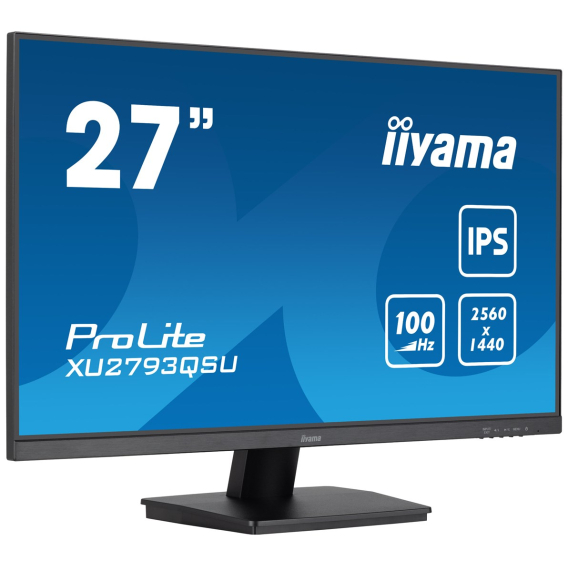 Obrázok pre iiyama ProLite XU2793QSU-B7 LED display 68,6 cm (27") 2560 x 1440 px Wide Quad HD Černá