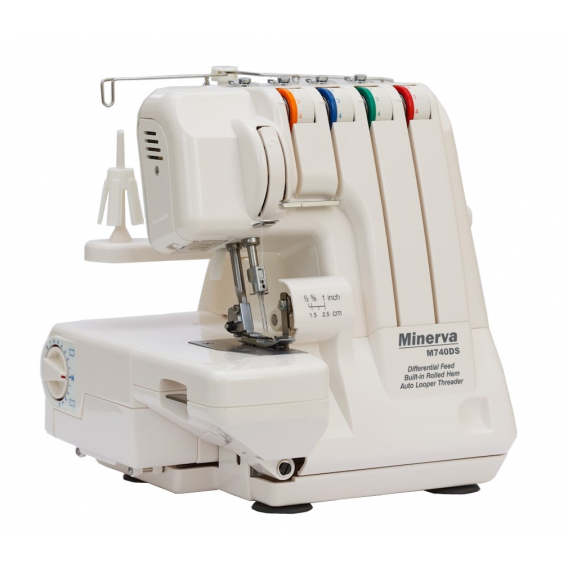 Obrázok pre Minerva M740DS šicí stroj Overlock sewing machine Elektrický