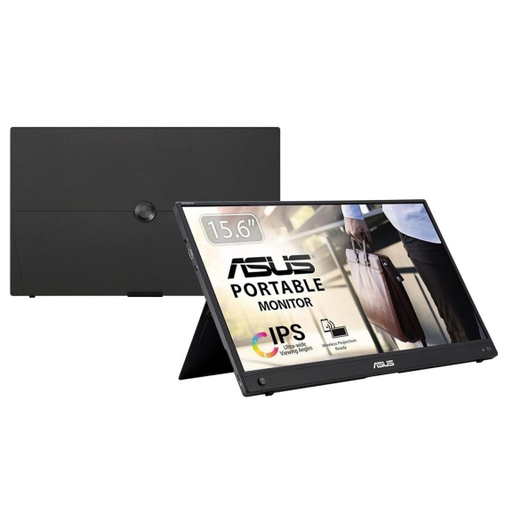 Obrázok pre ASUS ZenScreen MB16AWP počítačový monitor 39,6 cm (15.6") 1920 x 1080 px Full HD LED Černá