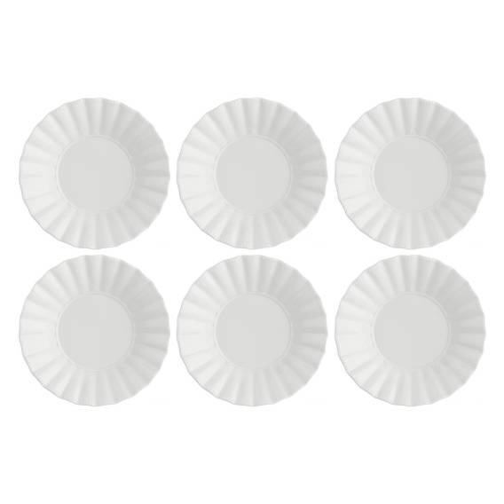 Obrázok pre Set of 6 Ducale Soup Plates - White, 22 cm