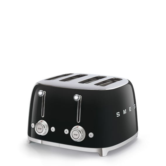 Obrázok pre Smeg TSF03BLEU toustovač 6 4 krajíců 2000 W Černá