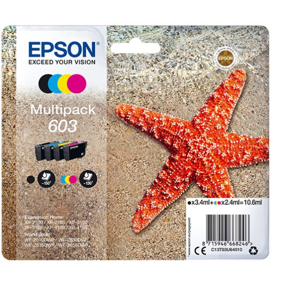 Obrázok pre Epson Multipack 4-colours 603 Ink