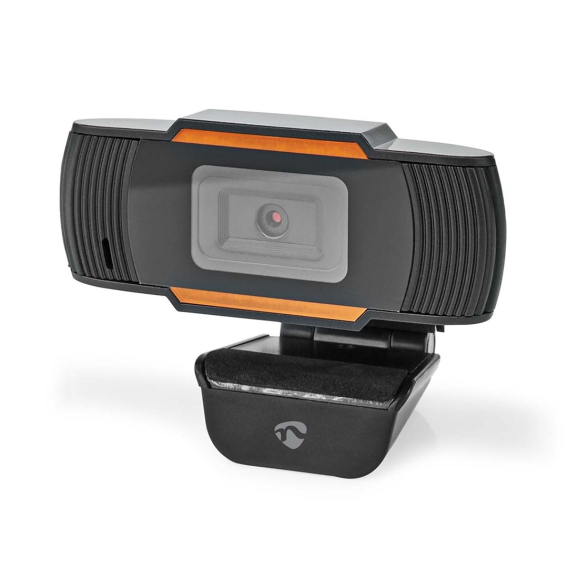 Obrázok pre Nedis WCAM100BK webkamera 2 MP 1920 x 1080 px USB 2.0 Černá