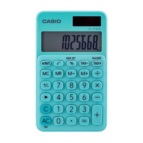Obrázok pre Kapesní kalkulačka Casio SL-310UC-GN zelená