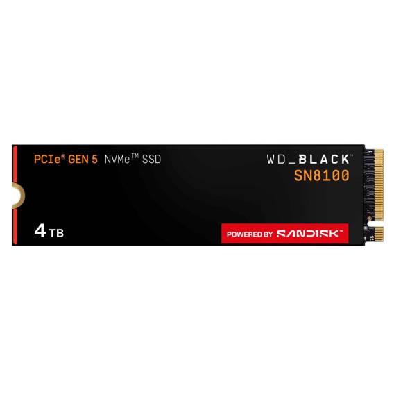 Obrázok pre Western Digital Black SN8100 4 TB M.2 PCI Express 5.0 NVMe TLC 3D NAND