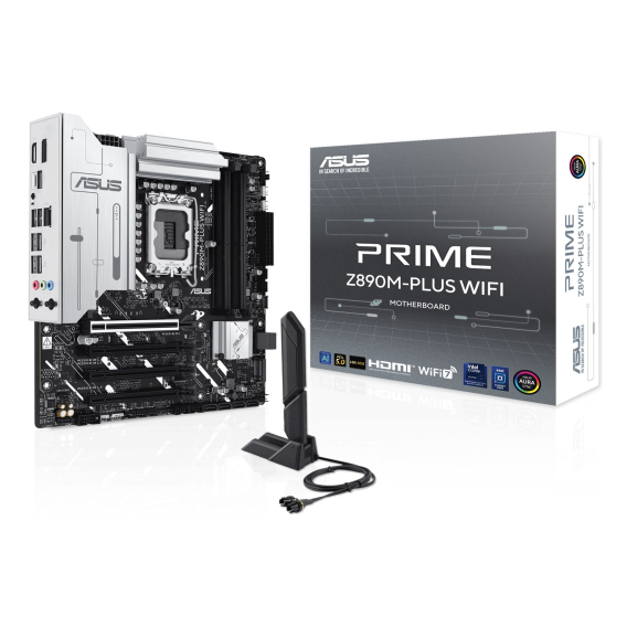 Obrázok pre ASUS PRIME Z890M-PLUS WIFI Intel Z890 LGA 1851 (Socket V1) Micro ATX