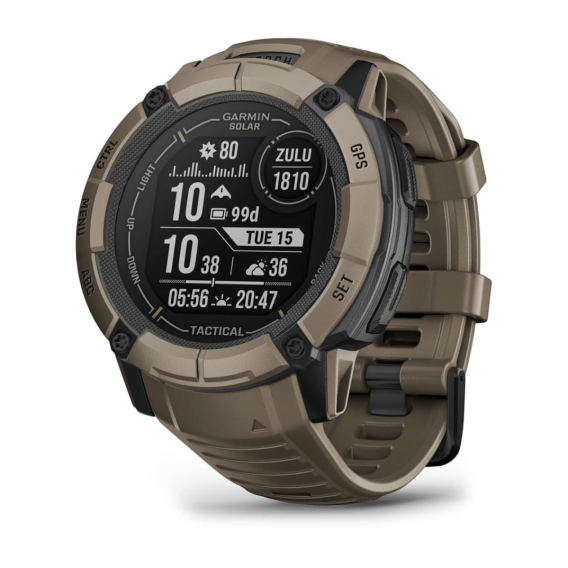 Obrázok pre Garmin Instinct 2X Solar Tactical Edition 2,79 cm (1.1") MIP 50 mm Digitální 176 x 176 px Dotyková obrazovka Zelená GPS