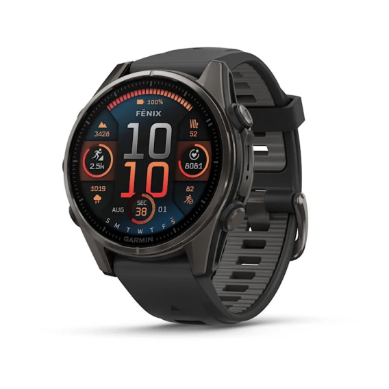 Obrázok pre Garmin fenix 8 3,3 cm (1.3") AMOLED 43 mm Digitální 416 x 416 px Dotyková obrazovka Černá Wi-Fi GPS