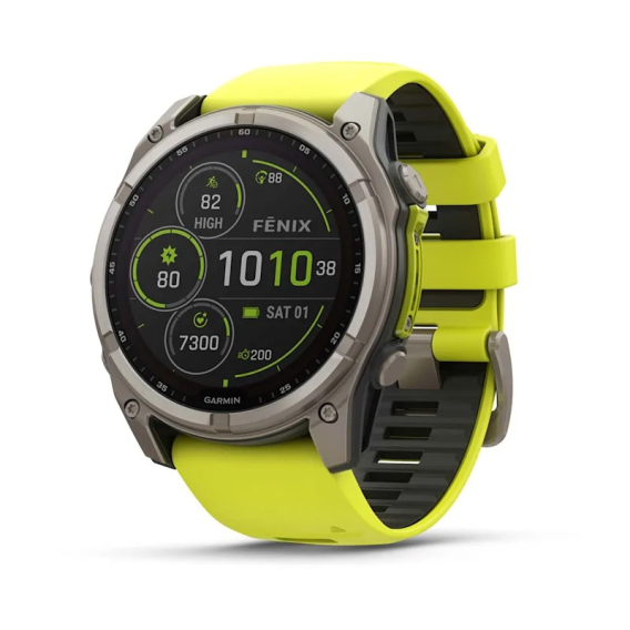 Obrázok pre Garmin fenix 8 3,56 cm (1.4") 51 mm Digitální 280 x 280 px Dotyková obrazovka Titanová Wi-Fi GPS