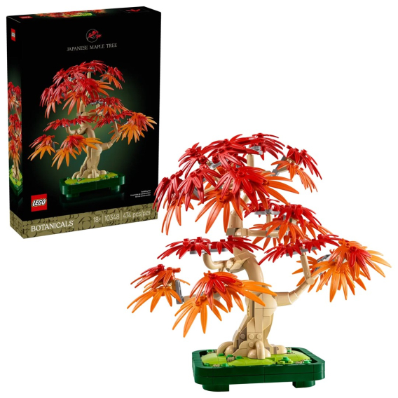 Obrázok pre LEGO BOTANICALS 10348 Bonsajový strom japonský červený javor